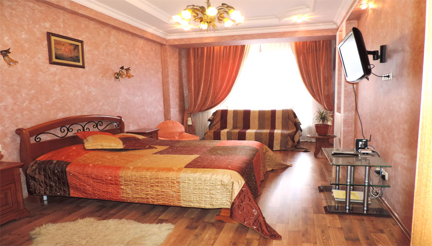 Decebal Studio Apartment ist ein 1 Zimmer Apartment zur Miete in Chisinau, Moldova